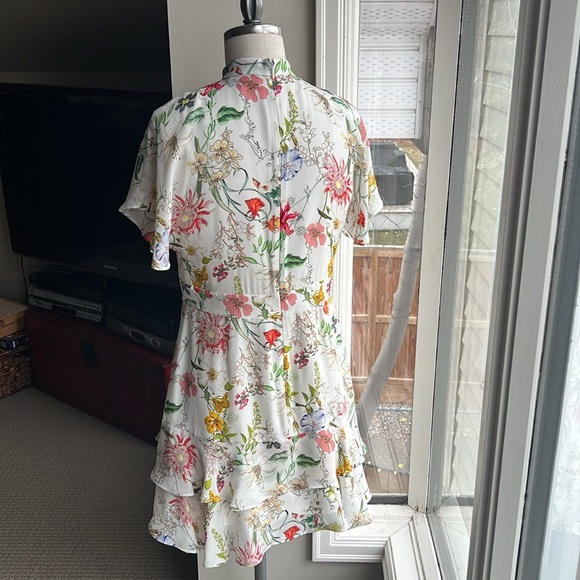 Parker Floral Natalie Mini Dress - Multicolor - Picture 2 of 8